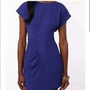 Silence & Noise backless ruched mini dress